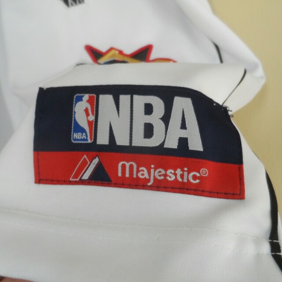 RARE All N One NBA Team Patches Jersey by Majestic - Picture 5 of 5
